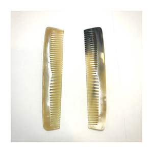 Peigne à cheveux en forme de corne de cargot blanc, pour hommes et femmes, peigne à oreilles large fait à la main avec logo personnalisé et bon marché, boutique - Product Image 4