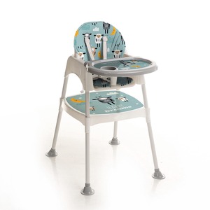 Vente en gros de chaise haute multifonction pour bébé chaise de salle à manger moderne et portable en plastique haute sécurité pour hôtels - Product Image 1