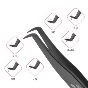 Eyelash Extension Tweezer 90deg Narrow Tip Russian Volume Private Label, Eyelash Extension Tweezer Fine Tip 90deg Private Label - Product Image 4