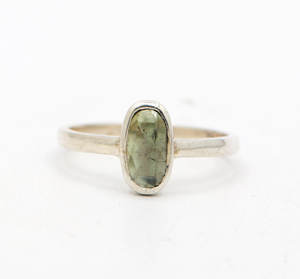 Anillo hecho a mano de Plata de Ley 925 con certificado IGI al por mayor, cuarzo ahumado natural, corte ovalado con ajuste de bisel para bodas y fiestas - Product Image 1