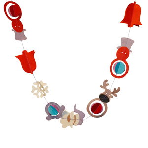 Thanh lịch thủ công giấy lokta giáng sinh Vòng hoa và vòng hoa chủ đề trang trí đẹp - Product Image 6