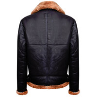 Manteau de fourrure de mouton véritable pour hommes, veste d'hiver en peau de mouton marron, 2023 véritable fourrure de mouton, dernière veste d'hiver