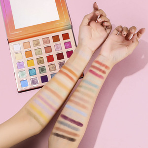 Palette d'ombre <span class=keywords><strong>à</strong></span> paupières 9 couleurs, cosmétiques haute pigmenté Vegan et sans cruauté, maquillage personnalisé - Product Image 3