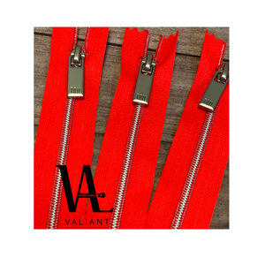 Bande fluorescente en nylon, avec fermeture éclair, pour enfant, portative sous vide, ruban mat et argent, 10 pièces (#3) - Product Image 1