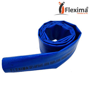 Tuyau plat en PVC Flexima 2-6 pouces poids léger diverses gammes d'irrigation d'eau flexible tuyaux en PVC composite de haute qualité - Product Image 4