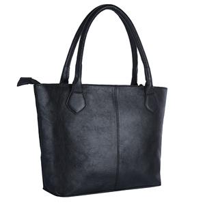จำหน่ายกระเป๋าถือหนังแท้ Napa สีดำสำหรับผู้หญิง กระเป๋าสะพายไหล่สุดหรูสำหรับใช้ในชีวิตประจำวันและสำนักงาน - Product Image 2