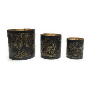 Metal <b>Red</b> Votive Holder Round Shape - Product Image 6