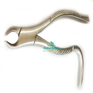 Base manuelle d'instruments chirurgicaux d'acier inoxydable de forceps d'extraction de dent - Product Image 1