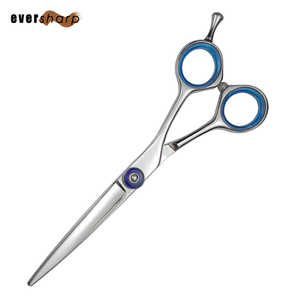 Ciseaux de coiffure professionnels Eversharp en acier inoxydable 440C, pour droitiers, manche long, lame tranchante, usage en salon - Product Image 4