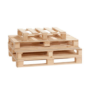 Paletas Euro de una cara de alta calidad paletas de entrada cuadradas de madera de 4 vías usadas a la venta - Product Image 1