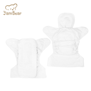 Couche ajustée en coton biologique pour bébé non blanchie Botton naturel pour nouveau-né Couche en tissu <span class=keywords><strong>Bambo</strong></span> Couche en tissu PUL Couche en tissu à poche pour bébé - Product Image 5