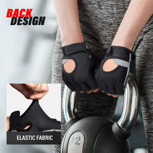 Gants de gymnastique en cuir à paume complète personnalisés unisexe pour le fitness, la sécurité, les tractions pour hommes et femmes, l'haltérophilie - Product Image 2