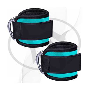 Neopreneเบาะยิมกีฬาข้อเท้าDสายรัดแหวนสำหรับเครื่องเคเบิ้ล - Product Image 1