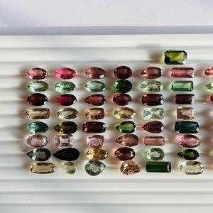 Turmalina Natural de Grado AAA, Gema Suelta Multiturmalina con Certificado de Tratamiento Térmico IGI - Product Image 1