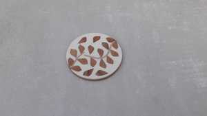 Classic Style Mango <b>Wood</b> and Marble Coaster <b>Set</b> of 4 Piece for Tableware Home Hotel Restaurant <b>Tea</b> Cup Coasters Mats and Pads - Product Image 5