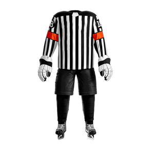 Ensemble de maillots de hockey sur glace en polyester de haute qualité personnalisé Impression par sublimation et logo brodé Uniforme de hockey sur glace personnalisé - Product Image 6