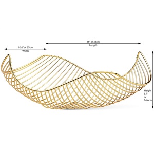 Modern Serving <b>Bowl</b> for Entertaining, Decorative Display for Snacks, Fruit and <b>Desserts</b> - Product Image 1
