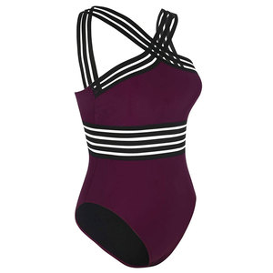 Floral Bandeau Women's Swimsuit Shiny High Waist Swimwear Plus Size <b>Maternity</b> XS/XXS 1 Piece Bra Style Swimwear - Product Image 5