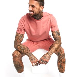 Pantalones cortos de gimnasio de doble capa personalizados para hombre, ropa deportiva de entrenamiento de patrón sólido, conjunto de pantalones cortos ecológicos para correr - Product Image 5