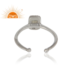 Bague en pierre précieuse naturelle en Citrine naturelle, pierre précieuse, argent 925, vente en gros, bijoux indiens - Product Image 3