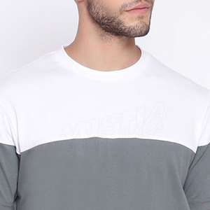 OEM Últimos diseños de alta calidad de los hombres casuales camisetas al por mayor de bajo precio de fabricación superior - Product Image 4