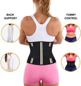 Back Support Adjustable Waist Belt Slimming Trainer Weight Loss Waist Trimmer Belt - Product Image 1