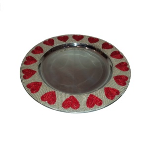 Plato decorativo para mesa de CENA DE Hotel, plato para servidor de comida de restaurante, organizador de cena de mesa, bandeja para servir, platos de cargador - Product Image 1