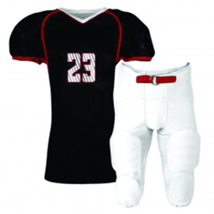 Nuevo diseño de uniformes de fútbol americano para adultos, juegos de sublimación personalizados para jóvenes hechos de poliéster, servicio OEM disponible - Product Image 1