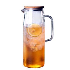 เหยือกน้ำแก้วบอโรซิลิเกต <span class=keywords><strong>ล</strong></span>ดราคาพิเศษ ปลอดสารตะกั่ว ปลอดสาร BPA เป็นมิตรกับสิ่งแวด<span class=keywords><strong>ล</strong></span>้อม ดีไซน์หรูหรา เหมาะสำหรับชาเย็น <span class=keywords><strong>ล</strong></span>้างในเครื่อง<span class=keywords><strong>ล</strong></span>้างจานได้ - Product Image 6