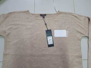 Pull d'automne pour femmes avec étiquette de marque ronde col rond pull à manches longues vêtements surplus Lot de stock - Product Image 2