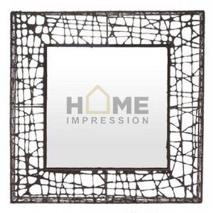 Décoration murale élégante Cadre de miroir en métal Miroir design en métal Fantaisie fait à la main en métal Vintage Home Decor Article Prix raisonnable - Product Image 1