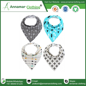 Lavable 100% pur coton bébé Bandana bavoirs bavoirs épais bavoirs pour nouveau-nés unisexes - Product Image 2