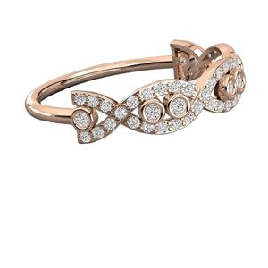 Bague de fiançailles de collection pour femme avec diamants naturels certifiés en laboratoire Prix de gros certifiés IGI Ingemco en Inde - Product Image 2