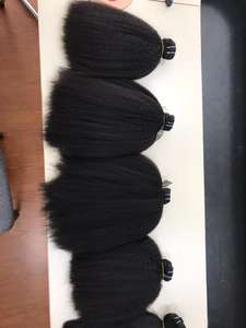 Luvin kinki — extensions de cheveux humains Remy péruviens de haute qualité, lisses, Double trame fait Machine, prix en gros - Product Image 5