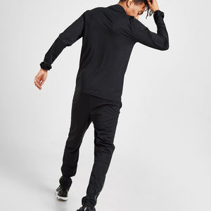 Custom wholesale cotton polyester blend tech fleece mens fitted <b>tracksuit</b> slim fit <b>plain</b> <b>tracksuits</b> - Product Image 5