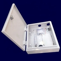 ODF de 24 Puertos, Montado en Pared, Acero Laminado en Frío, Uso Interior/Exterior, 24 Conectores de Fibra Óptica SC/LC/FC, FTTH, Certificado CE