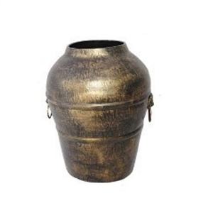 Vase à fleurs moderne antique de luxe en métal pour mariage intérieur et extérieur en émail Vases en métal pour décoration intérieure et extérieure pour vase à fleurs décoratif - Product Image 6