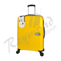 Valise à roulettes en plastique PP, motif géométrique, doublure satinée, fermeture éclair, nouveau design tendance, unisexe, pour affaires, au meilleur prix d'usine