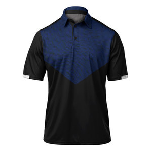Camiseta polo OEM lisa con cuello redondo para hombre, 100% algodón, personalizable con estampado, camiseta informal. - Product Image 5