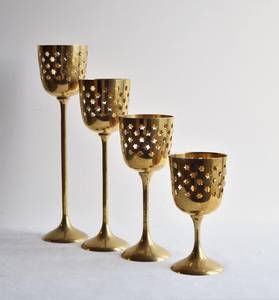 ทองเหลืองดาวสลักโบสถ์ CHALICE โบสถ์อุปกรณ์ Brassworld อินเดีย - Product Image 2