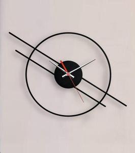Horloge murale de luxe quantité minimale de commande, Look élégant, de haute qualité, Simple, décoration en fer, pour salon - Product Image 3