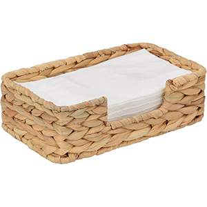 ที่ใส่กระดาษทิชชูทำมือจากผักตบชวาธรรมชาติ  กล่องใส่กระดาษทิชชู  วัสดุไม้ไผ่เคลือบวีเนียร์  ดีไซน์มินิมอล  เป็นมิตรกับสิ่งแวดล้อม  ผลิตในเวียดนาม - Product Image 1