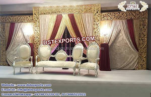 กรอบเหรียญไฟเบอร์สำหรับเวทีงานแต่งงาน,กรอบเวทีหลังเวทีงานแต่งงานแบบสวยงามแผงวงกลมดีไซน์เนอร์ทันสมัย - Product Image 6