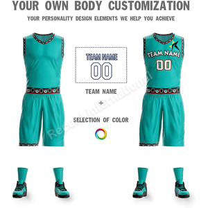 Camiseta de baloncesto de secado rápido de poliéster, sublimada ropa de baloncesto, de fábrica - Product Image 4