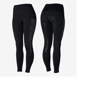 Collants réfléchissants taille haute pour femmes Culotte polaire de qualité/Jodhpurs Vêtements d'équitation - Product Image 4