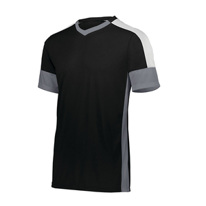 Nueva llegada de alta calidad transpirable adultos camiseta de fútbol personalizable Unisex OEM camiseta en blanco para ropa deportiva - Product Image 4