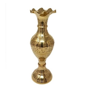 Vases de fleurs avec finition or, vente en gros d'usine, Design tendance, nouvel arrivage, support de plantes à fleurs - Product Image 1