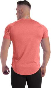 Camiseta de Compresión de Secado Rápido y Transpirable con Logotipo Personalizado OEM para Hombre, Ropa Deportiva de Gimnasio de Spandex/Poliéster - Product Image 2