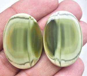 Par de gemas de jaspe Imperial Natural, lote combinado de jaspe Imperial, venta al por mayor, Lo - Product Image 2