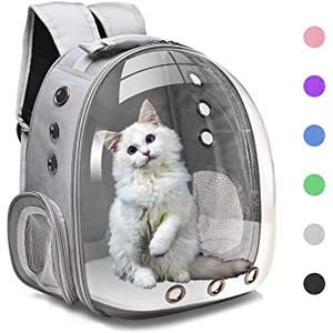 Mochila bolsa de diseño transparente mascota perro gato viajes/A - Product Image 1